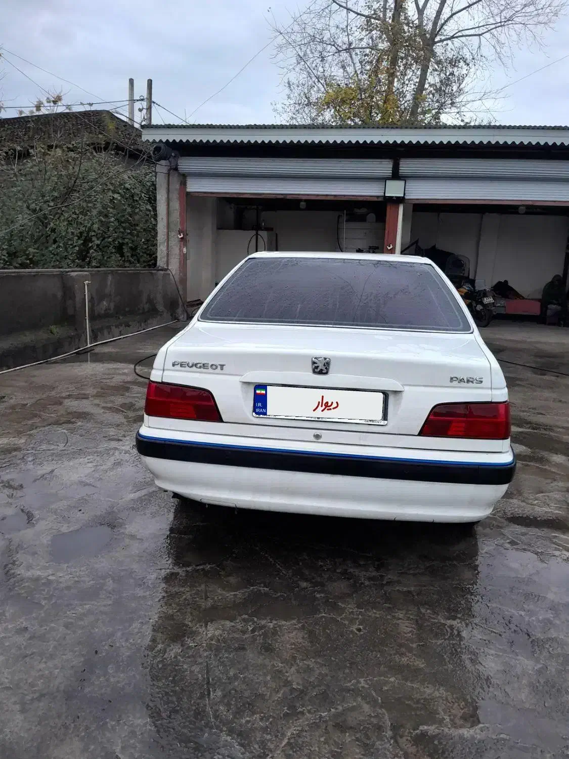 فروش پژو پارس سفید|خودرو سواری و وانت|تالش, هشتپر|دیوار
