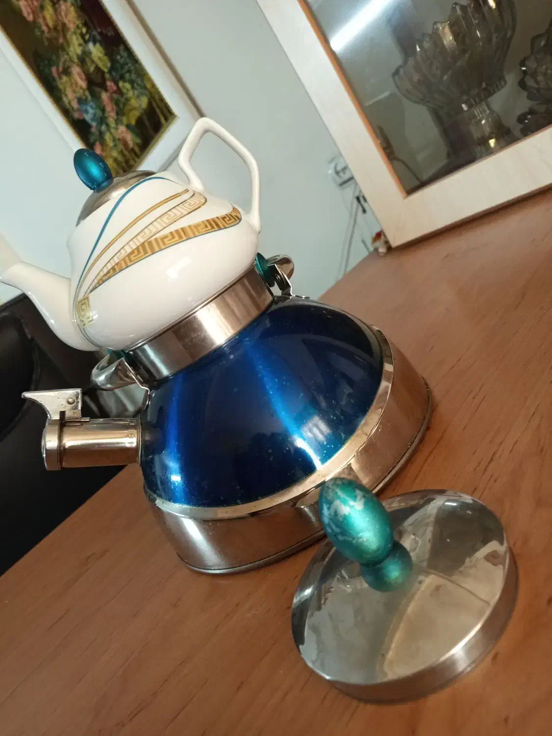 کتری و قوری استیل|قوری، کتری، قهوهساز دستی|تهران, تهرانپارس شرقی|دیوار