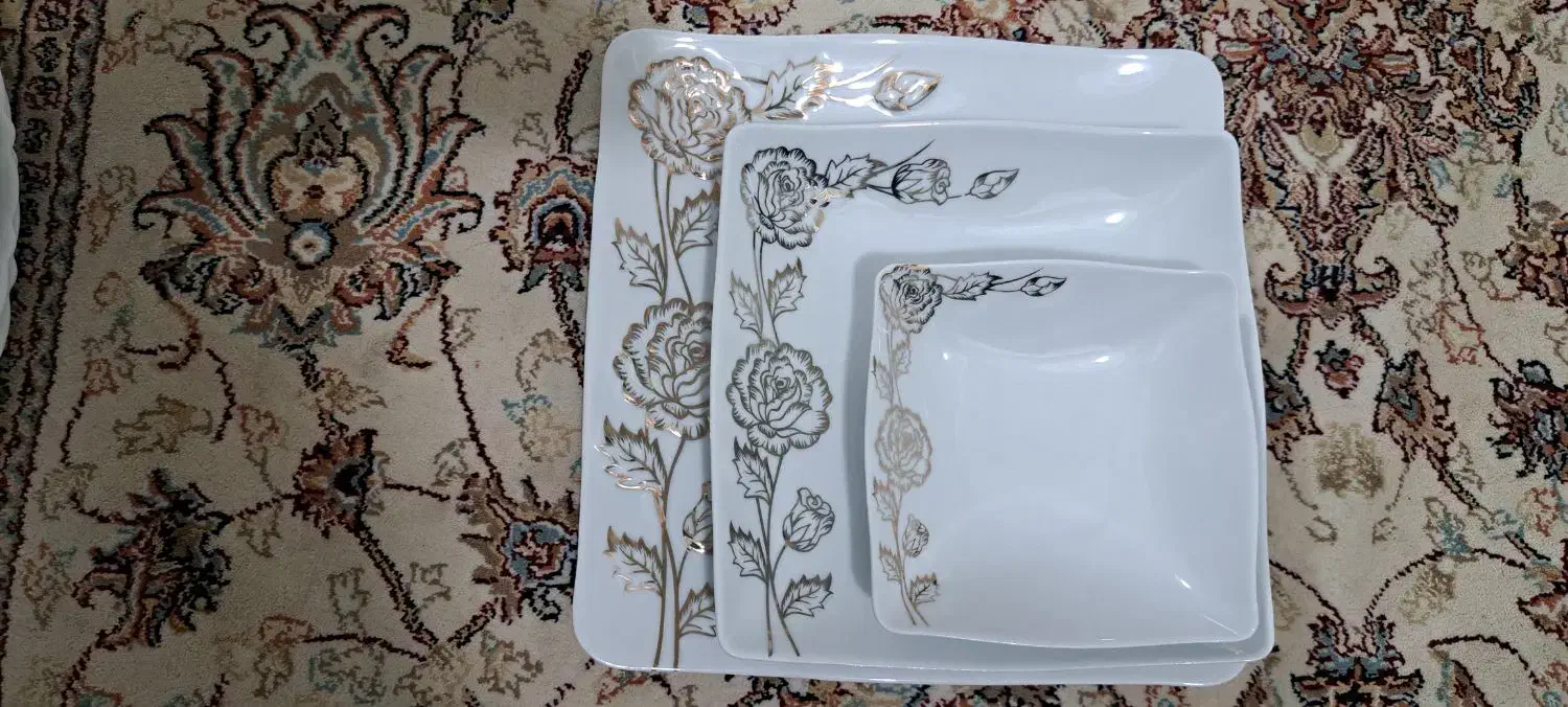 سرویس چینی 18نفره نو|ظروف سرو و پذیرایی|شهریار, کهنز|دیوار