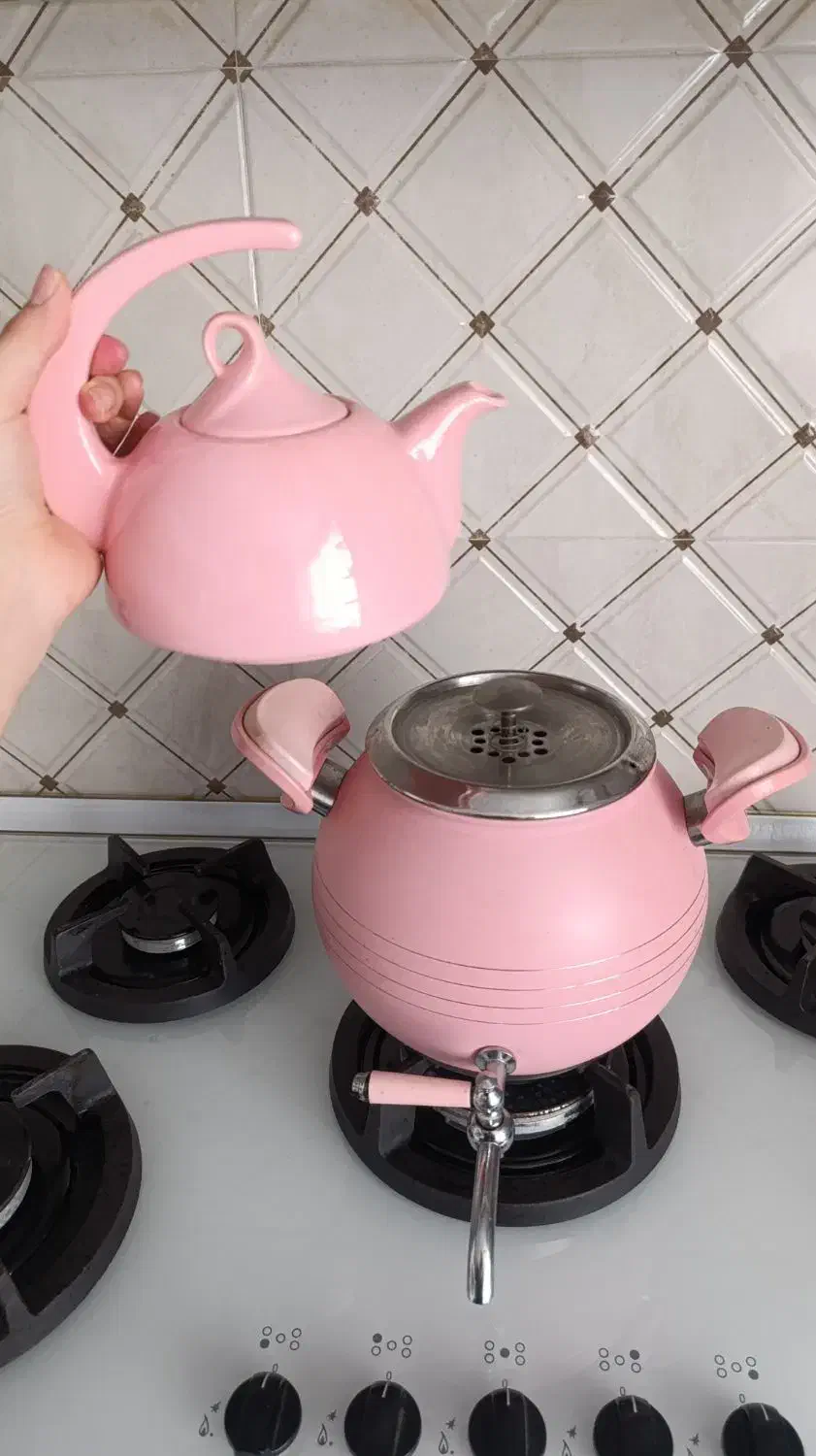 کتری قوری پیرکس|قوری، کتری، قهوه‌ساز دستی|قروه, |دیوار