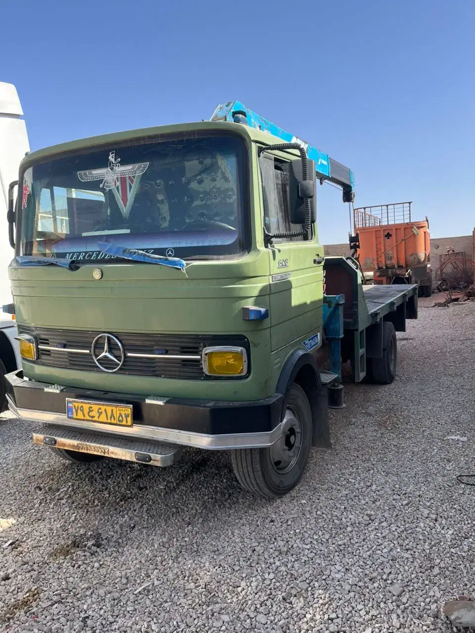 جرثقیل خاور۶۰۸|خودرو سنگین|تیران, |دیوار