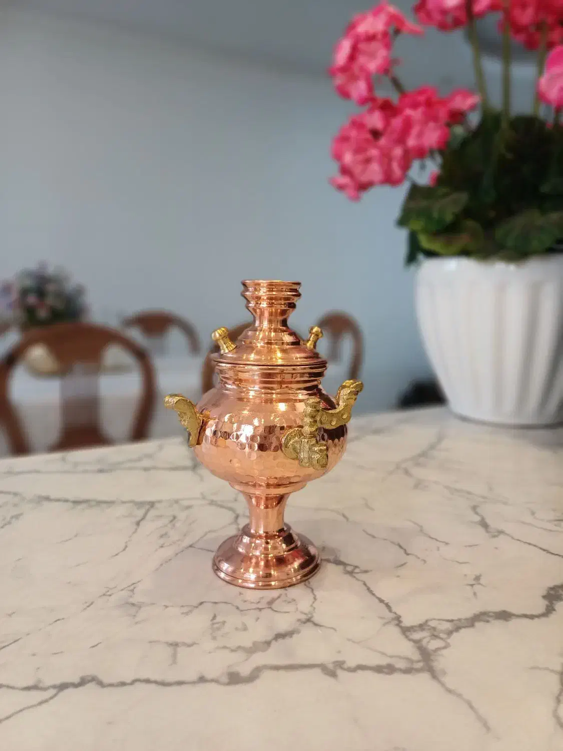 سماور مسی|سماور، چای‌ساز، قهوه‌ساز|تهران, شهرک فردوس (حسینی)|دیوار