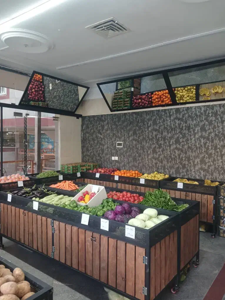 قفسه میوه فروشی|فروشگاه و مغازه|اندیشه, اندیشه فاز ۴|دیوار