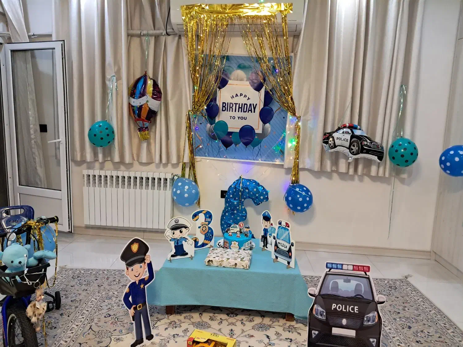 اجاره تم تولد پلیس|اسباب‌‌بازی|تهران, هاشمی|دیوار