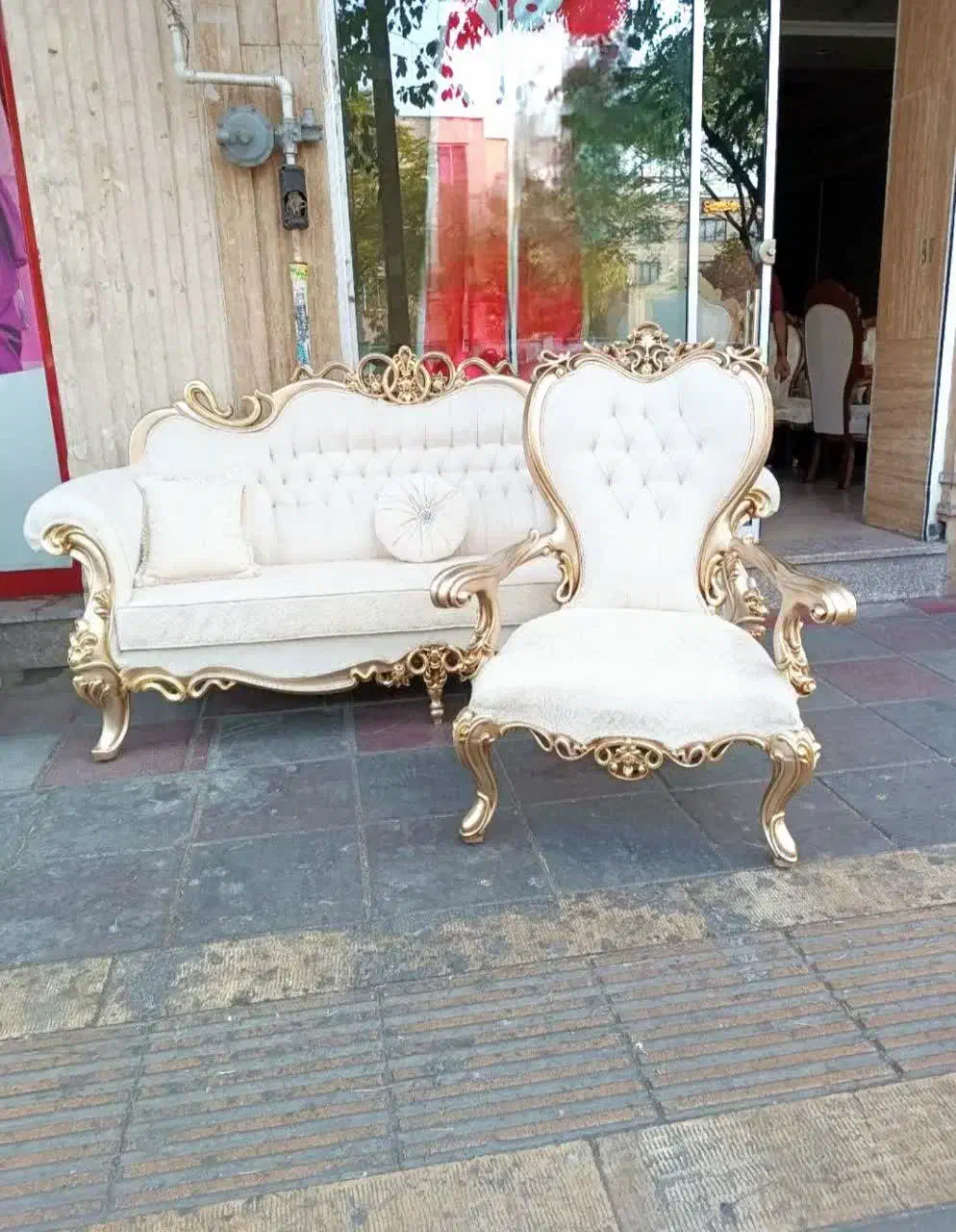 مبل پیچک|مبلمان خانگی و میز عسلی|اصفهان, زاجان|دیوار