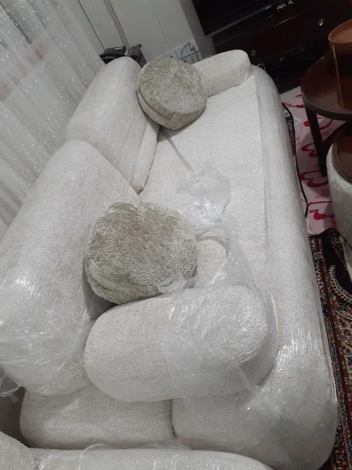 مبل پینترست ۷ نفره تدی تازه خربداری شده|مبلمان خانگی و میز عسلی|کرج, شهرک جهاننما|دیوار