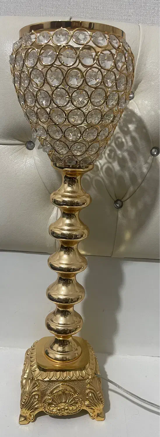 آباژور چراغ خواب طلایی|چراغ خواب و آباژور|یزد, |دیوار