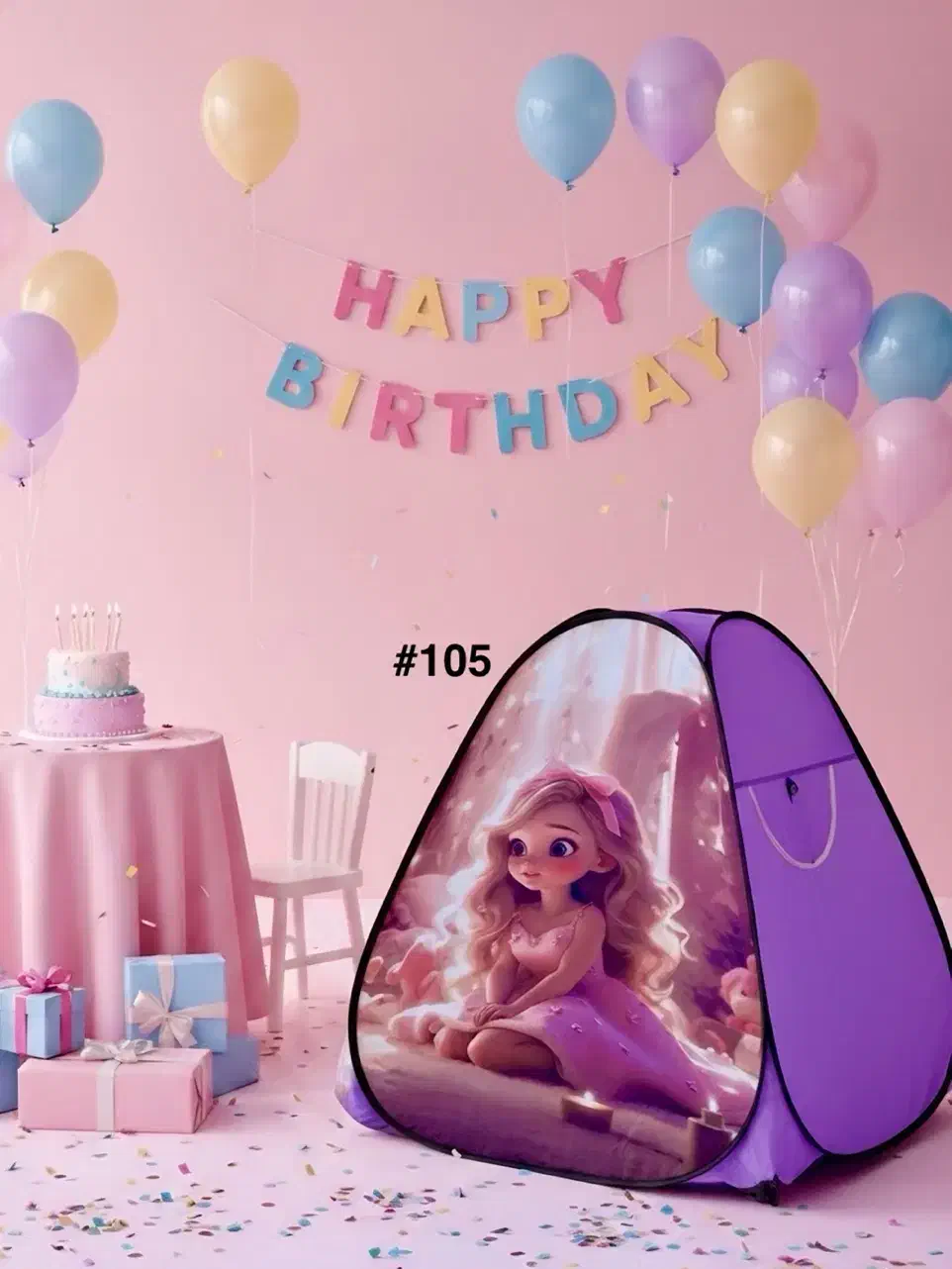 چادر بازی کودک دخترانه کد ۱۰۵|اسباببازی|مشهد, شهید قربانی|دیوار