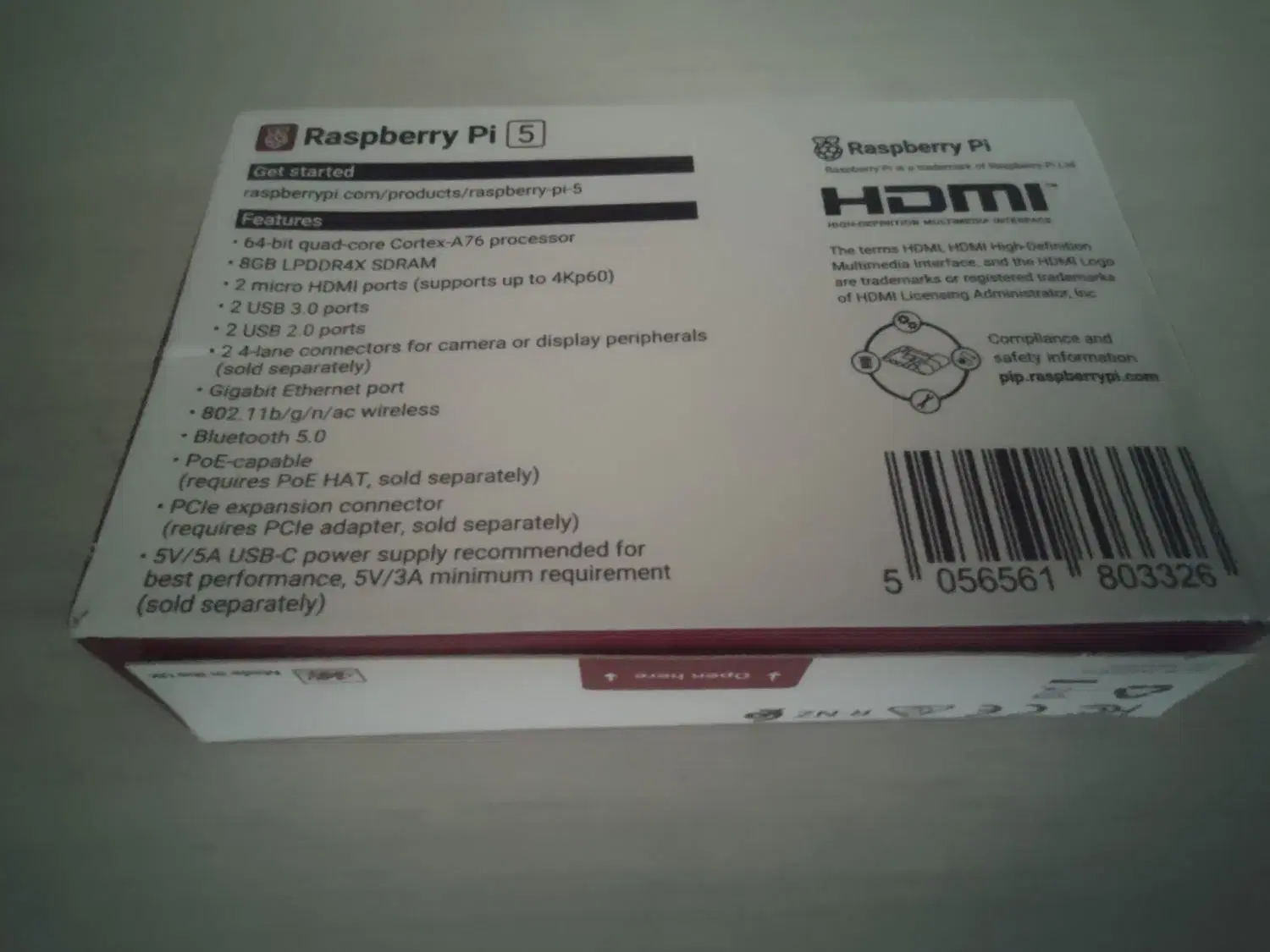 raspberry pi 5 با حافظه RAM 8GB DDR4 آکبند|قطعات و لوازم جانبی رایانه|تهران, فردوسی|دیوار