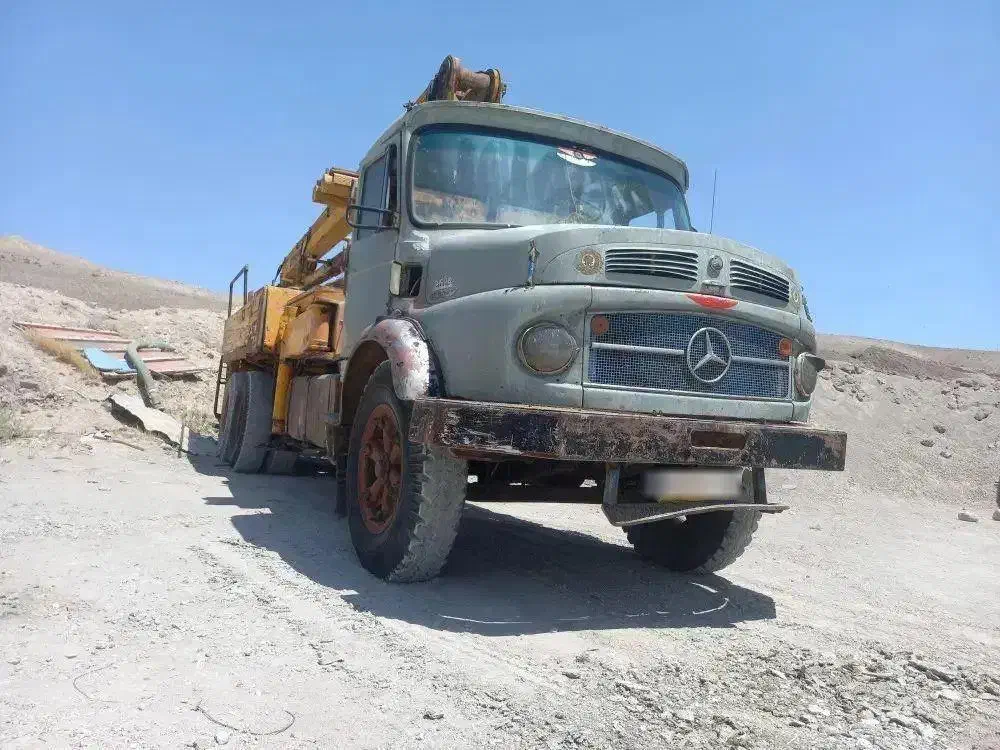 پمپ بتن بنز ده چرخ|خودرو سنگین|تهران, کوی بیمه|دیوار