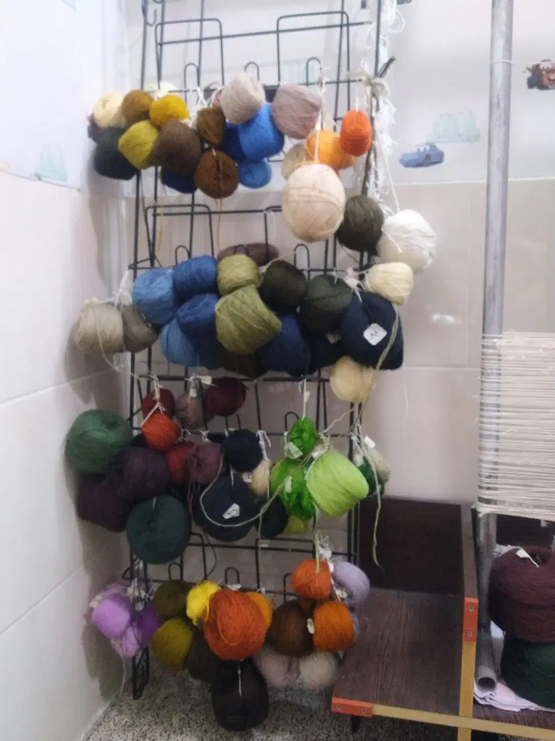 تابلو فرش نیمه بافته|تابلو فرش|ری, دیلمان|دیوار