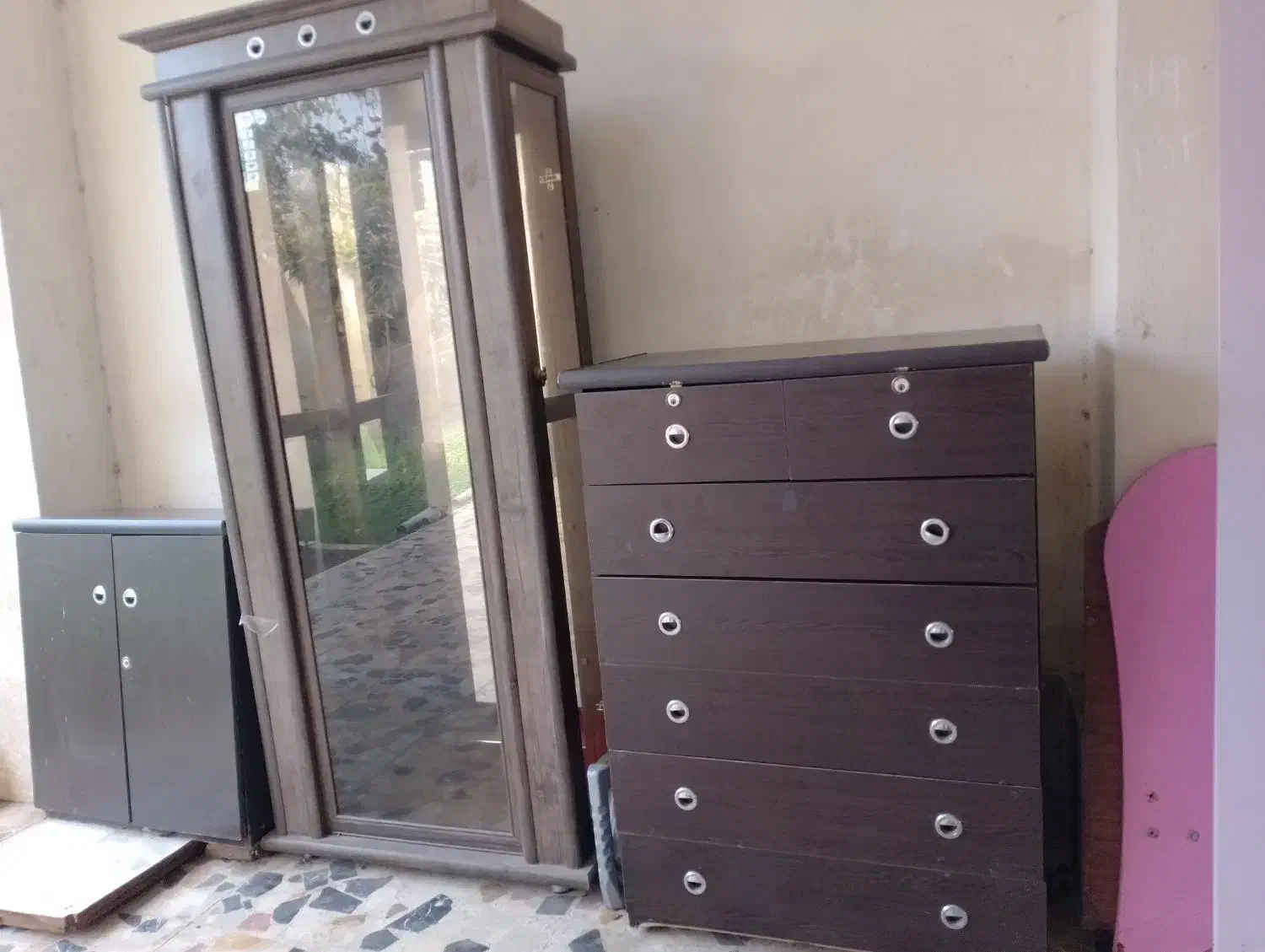 ویترین. جاکفشی. دراور|جاکفشی، کمد، دراور|ماسال, |دیوار