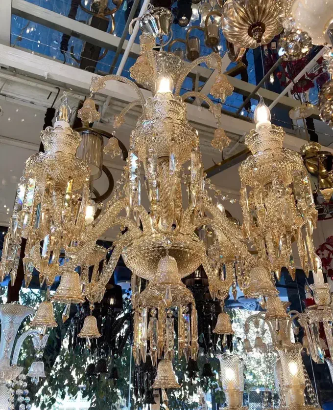 لوستر باکارات وارداتی|لوستر و چراغ آویز|قزوین, |دیوار