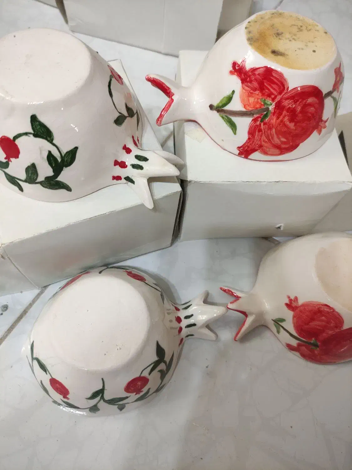 ظروف تزئینی یلدایی|ظروف سرو و پذیرایی|تبریز, |دیوار