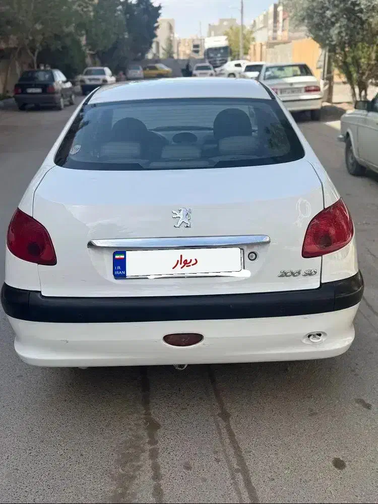 206 SD V8|خودرو سواری و وانت|عباسآباد, |دیوار