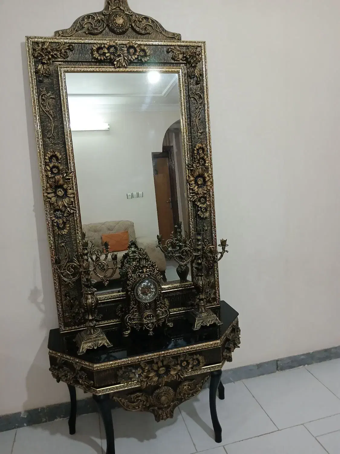 فروش بوفه وکنسول وآینه|بوفه، ویترین، کنسول|علی‌آباد کتول, |دیوار