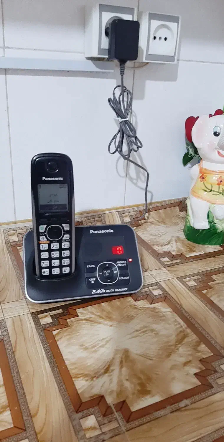 تلفن بی سیم پاناسونیک اصل مالزی|تلفن رومیزی|گنبد کاووس, |دیوار