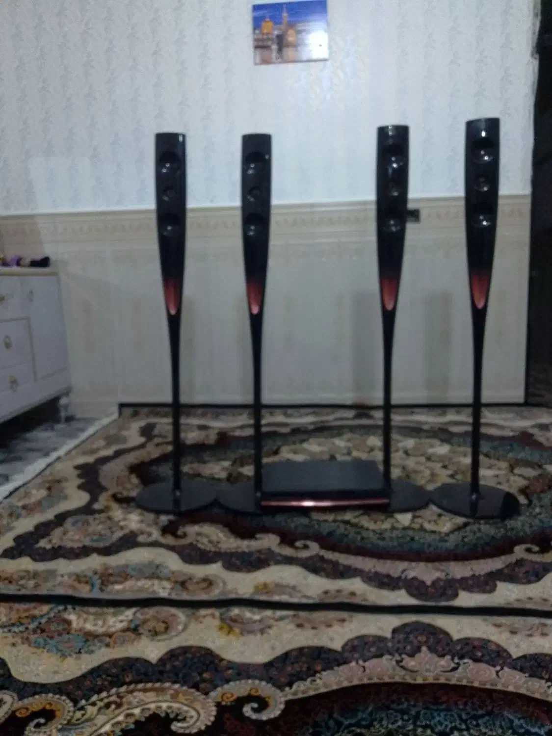 سینما خانوادگی|سیستم صوتی خانگی|تخت سلیمان, |دیوار