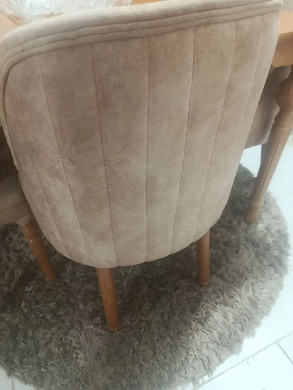 میز غذا خوری نونو پارچه مسکو خارجی|میز و صندلی غذاخوری|پاپی, |دیوار