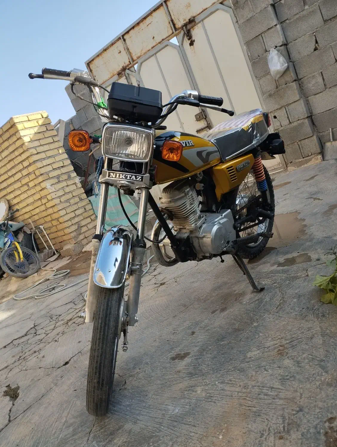 موتور ۱۲۵ مزایده ، مدل ۱۳۹۱|موتورسیکلت|کرمانشاه, |دیوار