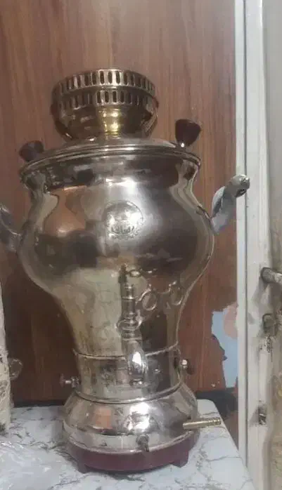 سماور کارکرده ولی تمیز|سماور، چای‌ساز، قهوه‌ساز|قم, چهار مردان|دیوار