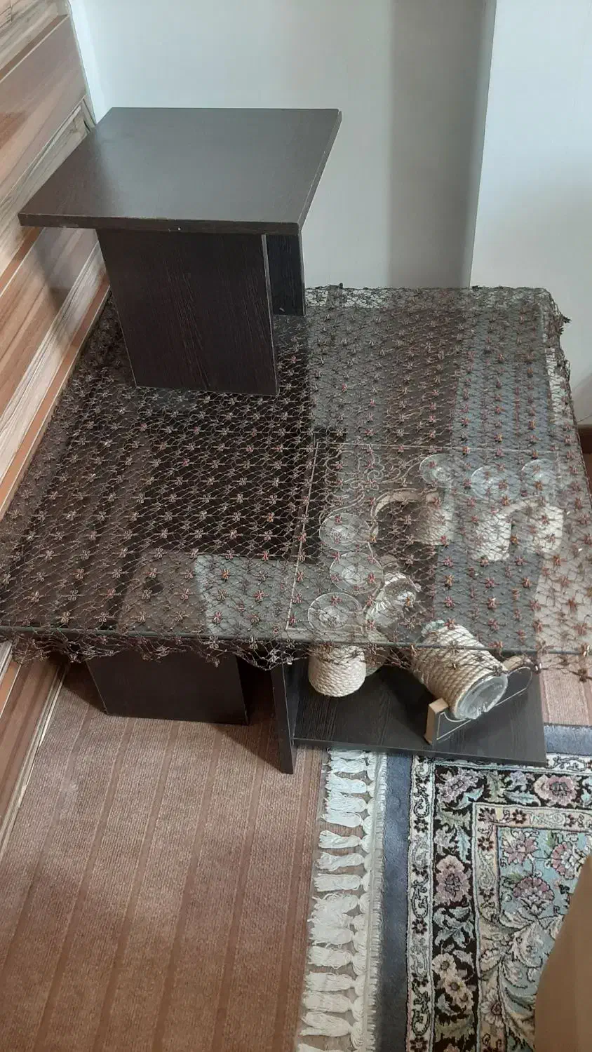 میزجلومبلی و عسلی شیک و زیبا|مبلمان خانگی و میز عسلی|شاهین‌شهر, مسکن مهر|دیوار