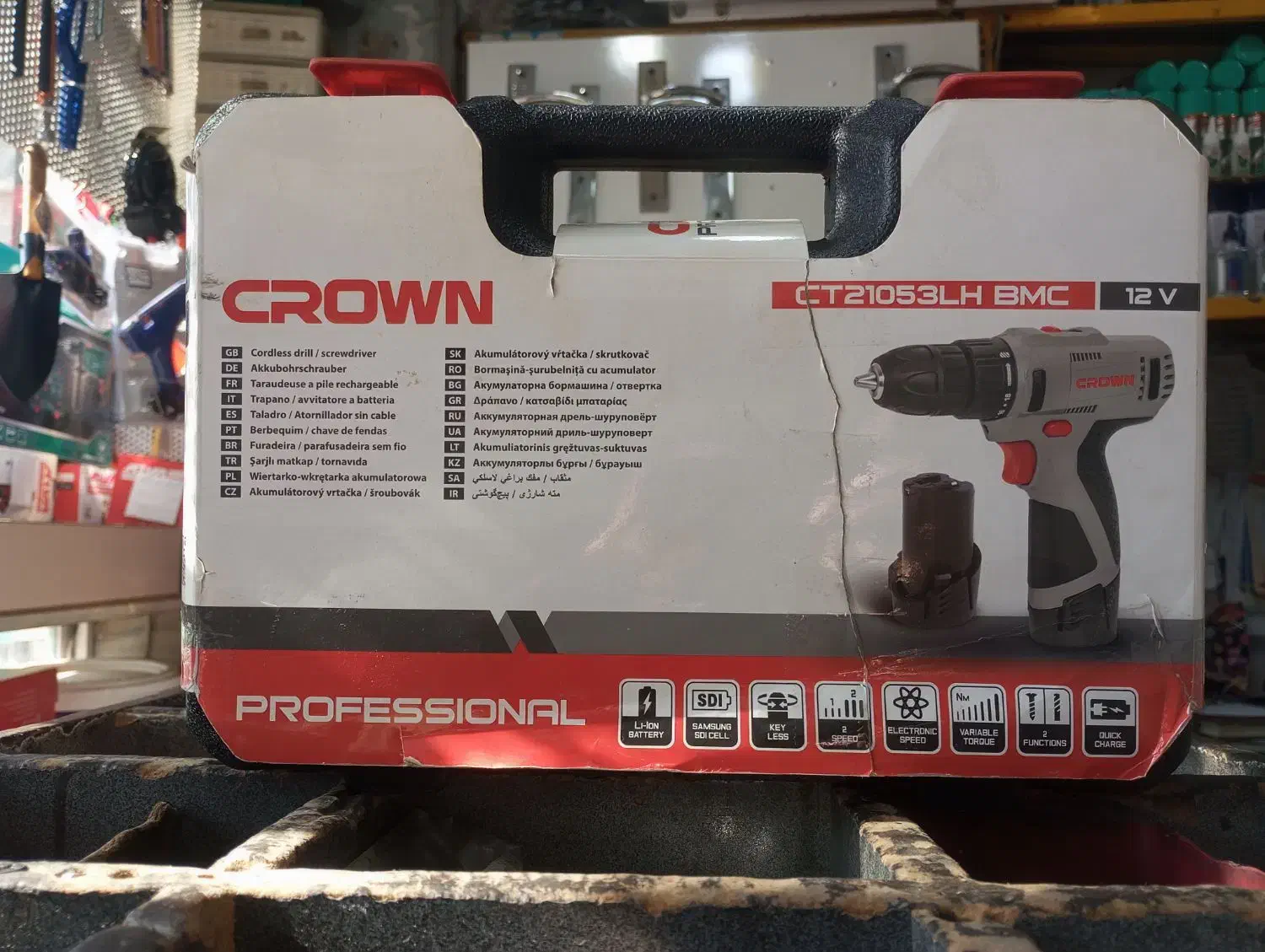 دریل شارژی 12 ولت کرون|ابزارآلات|تهران, ابوذر|دیوار