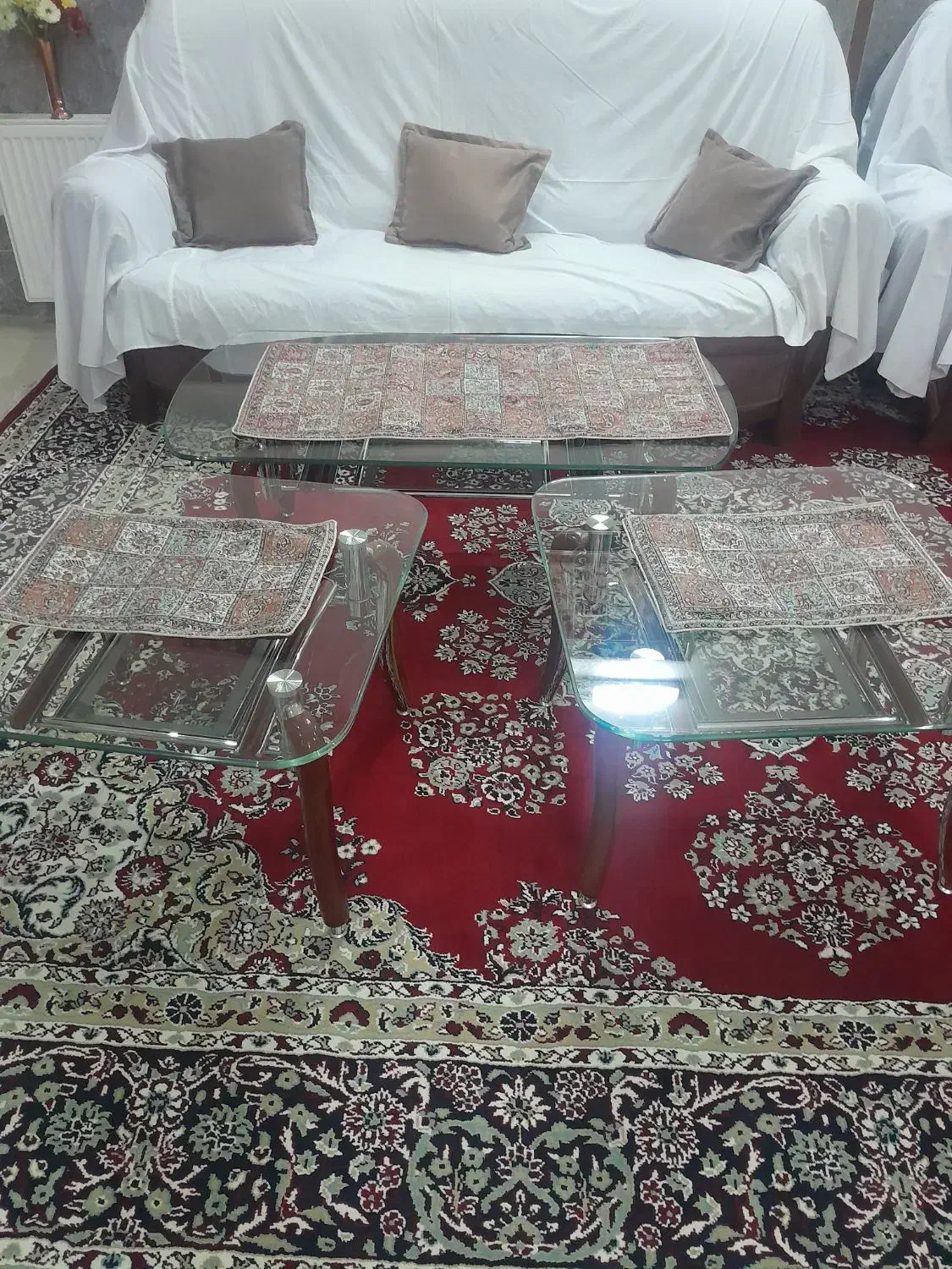 جلو مبلی و میزعسلی|مبلمان خانگی و میز عسلی|یزد, |دیوار