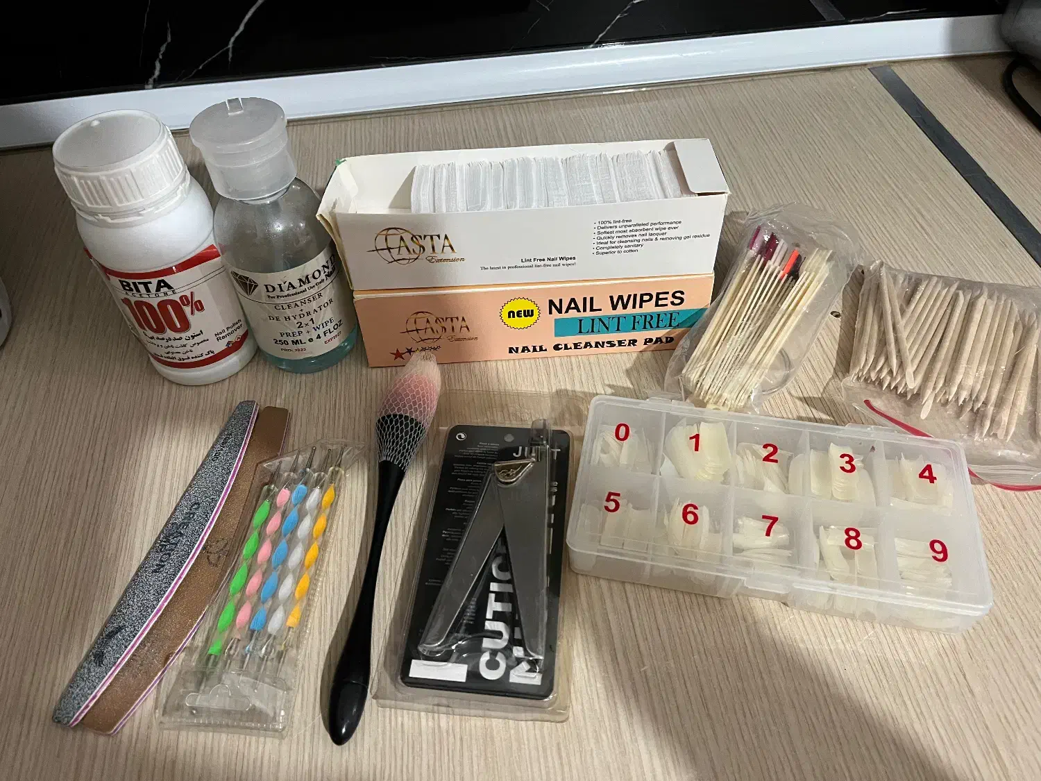 فروش کلی وسایل کاشت ناخن|آرایشی، بهداشتی، درمانی|اردبیل, |دیوار