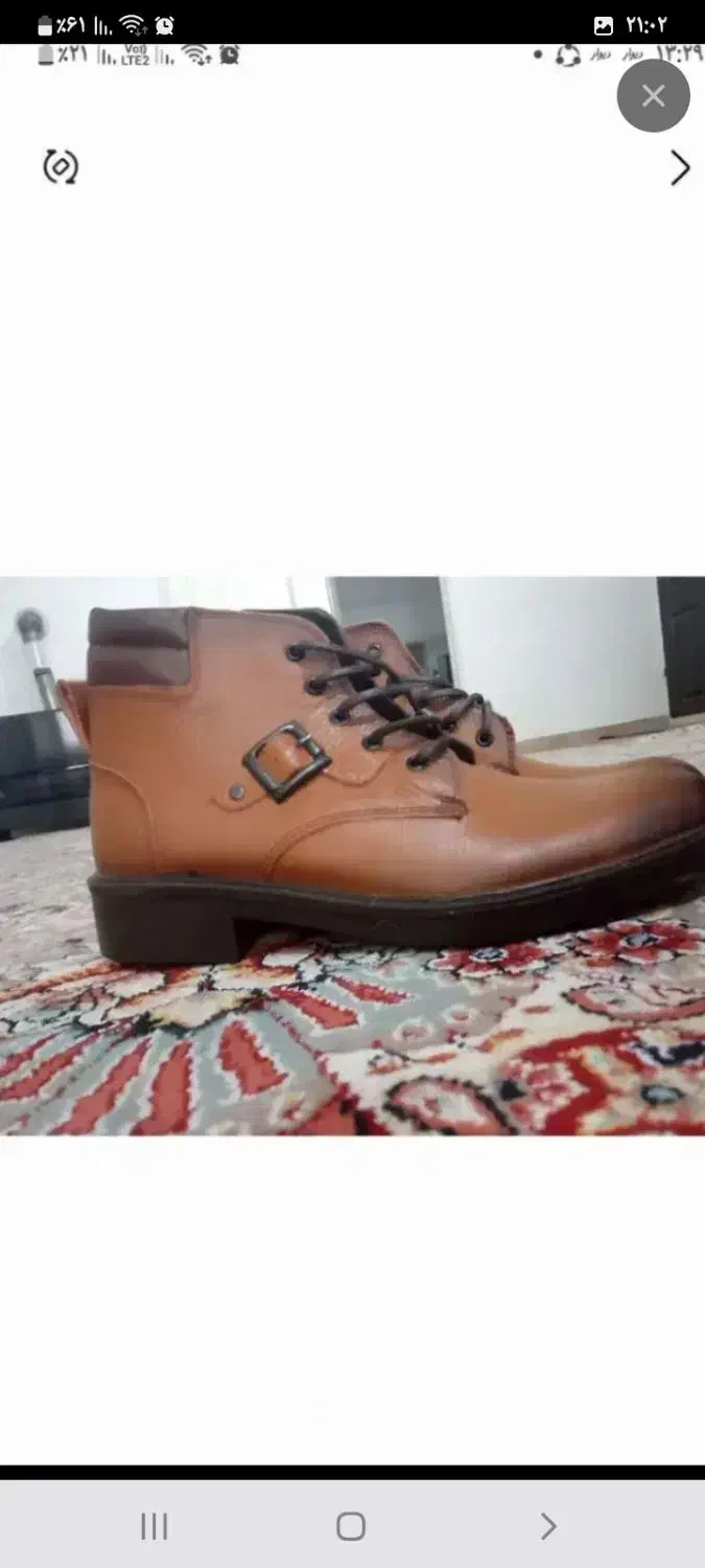 نیم بوت مردانه سایز۴۲ نو باجنس خیلی خوب|کیف، کفش، کمربند|تبریز, |دیوار