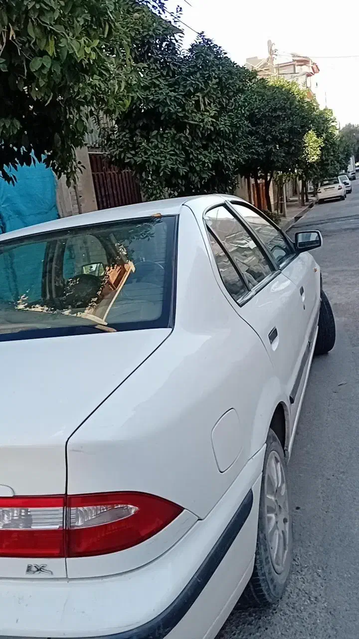 سمند سفید ۸۷|خودرو سواری و وانت|گرگان, |دیوار