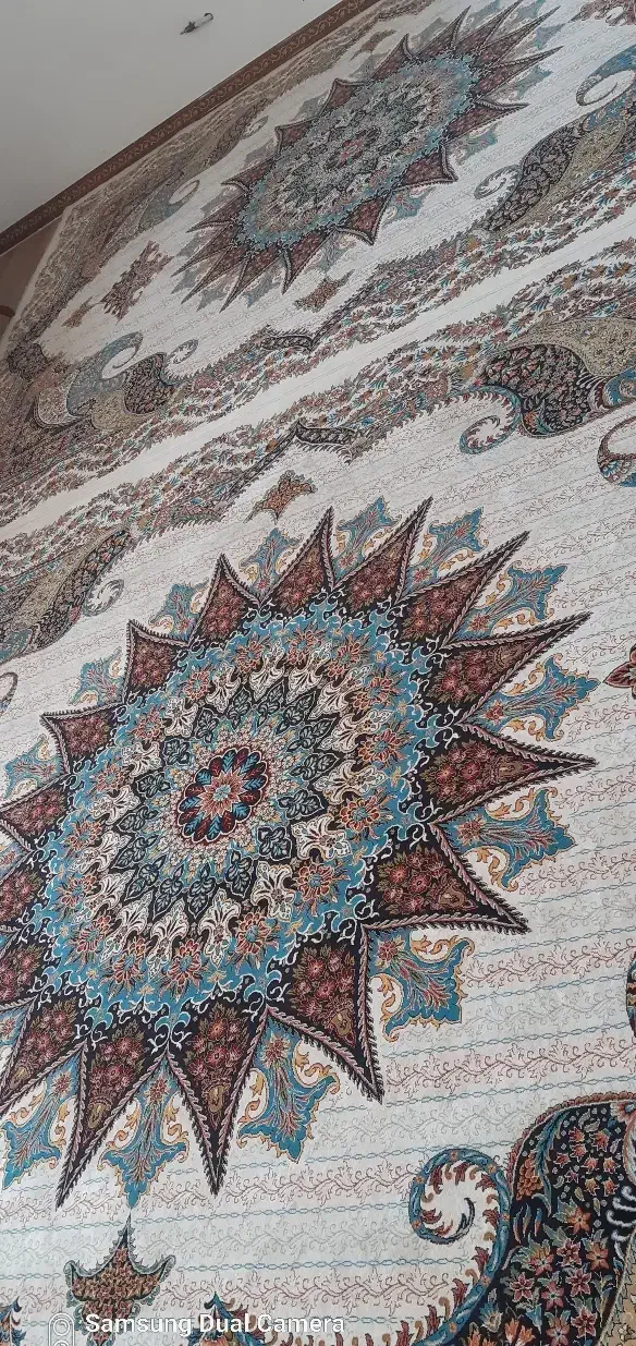 ۲ تخته فرش ۱۲ متری ۷۰۰ شانه|فرش|ایلام, |دیوار