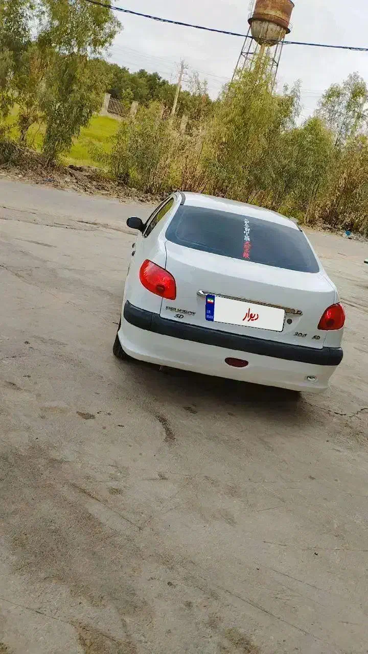 206 sd tu5|خودرو سواری و وانت|کرمانشاه, |دیوار