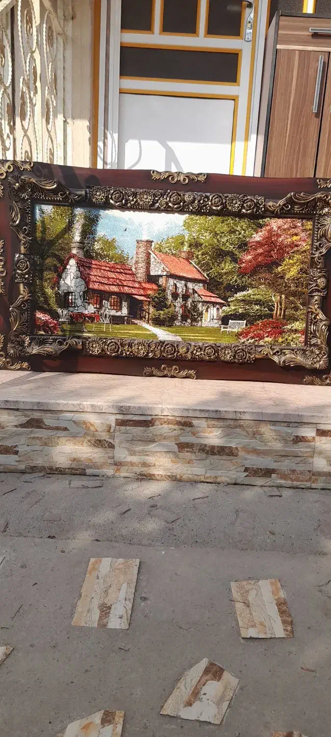 تابلو فرش نو|تابلو فرش|شفت, |دیوار