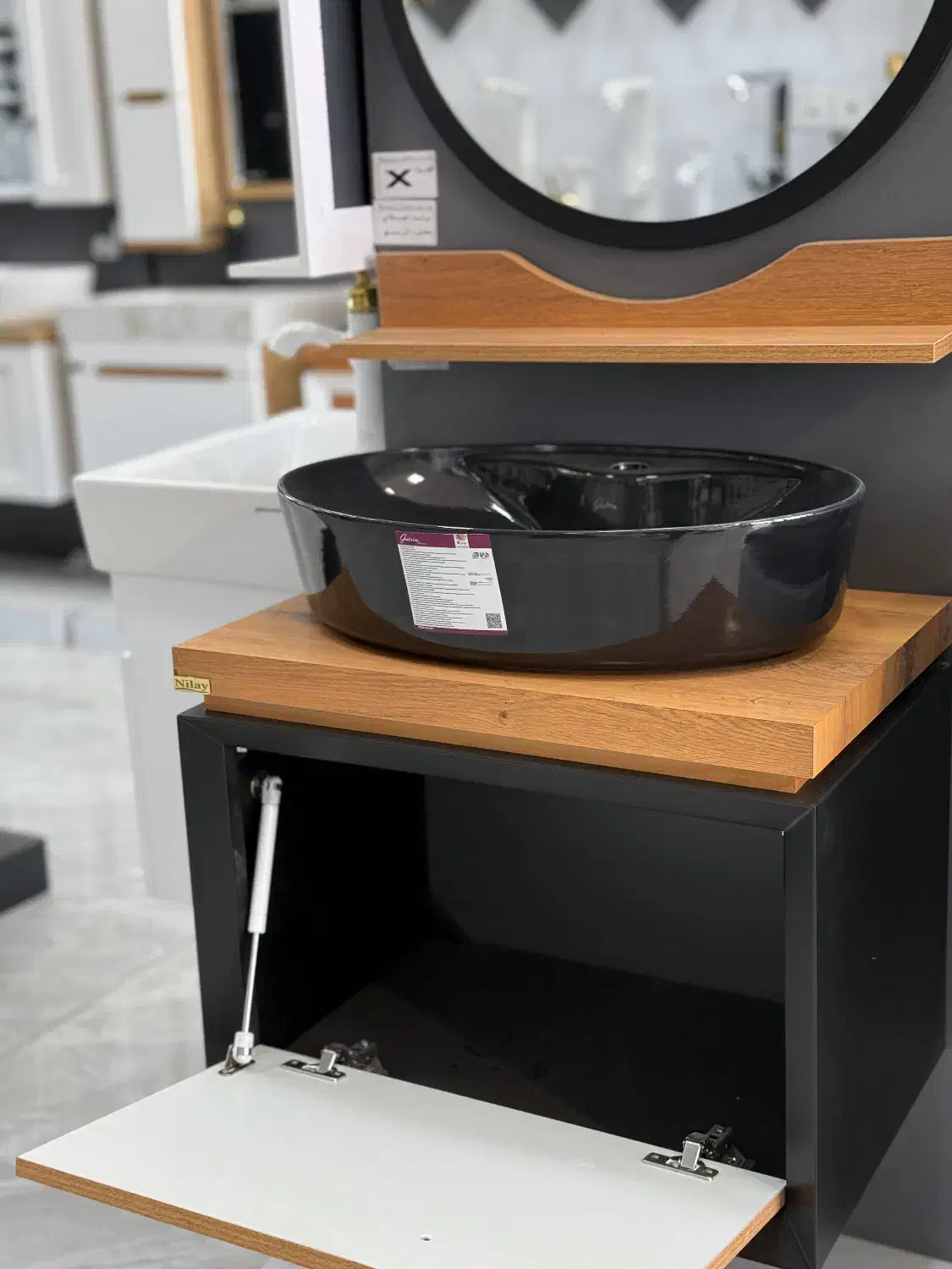 فول ست روشویی کابینی pvc با سنگ و آیینه باکس|مصالح و تجهیزات ساختمان|تهران, بروجردی|دیوار