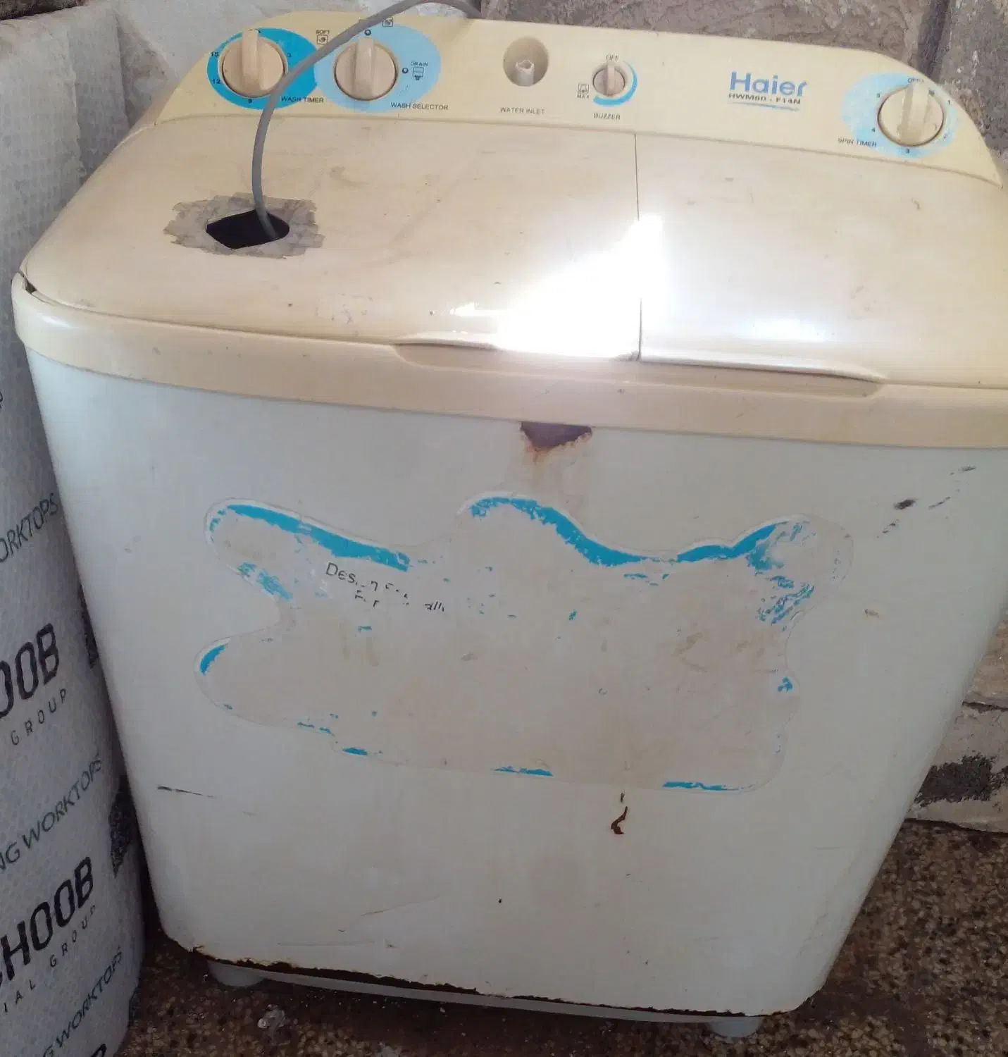 یک عدد لباس شویی دقلو هونر|ماشین لباسشویی و خشککن لباس|دلوار, |دیوار