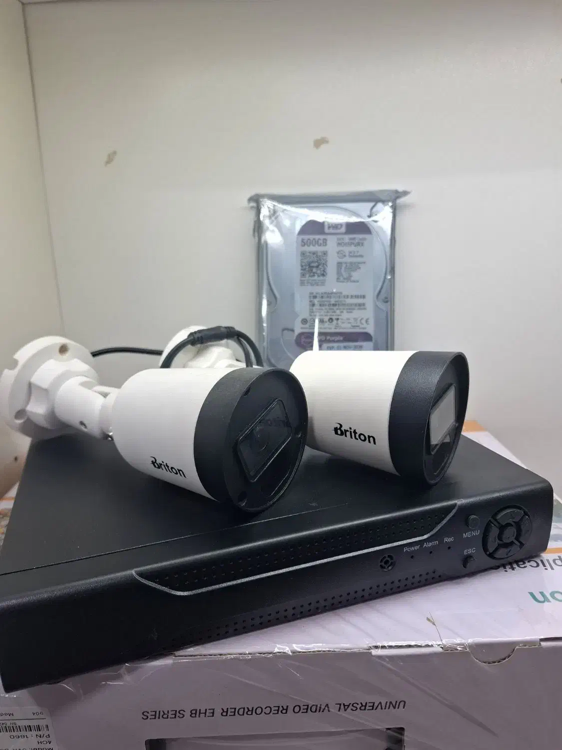 پک دوربین ۲عددی|دوربین مداربسته|سلماس, |دیوار