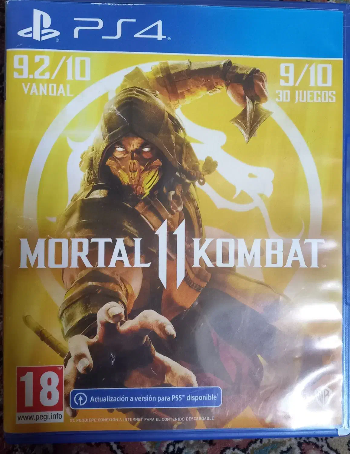 دیسک بازیه مورتال کامبت ۱۱ بدون حتی یه خط|کنسول، بازی ویدئویی و آنلاین|تهران, خانی آباد نو شمالی|دیوار