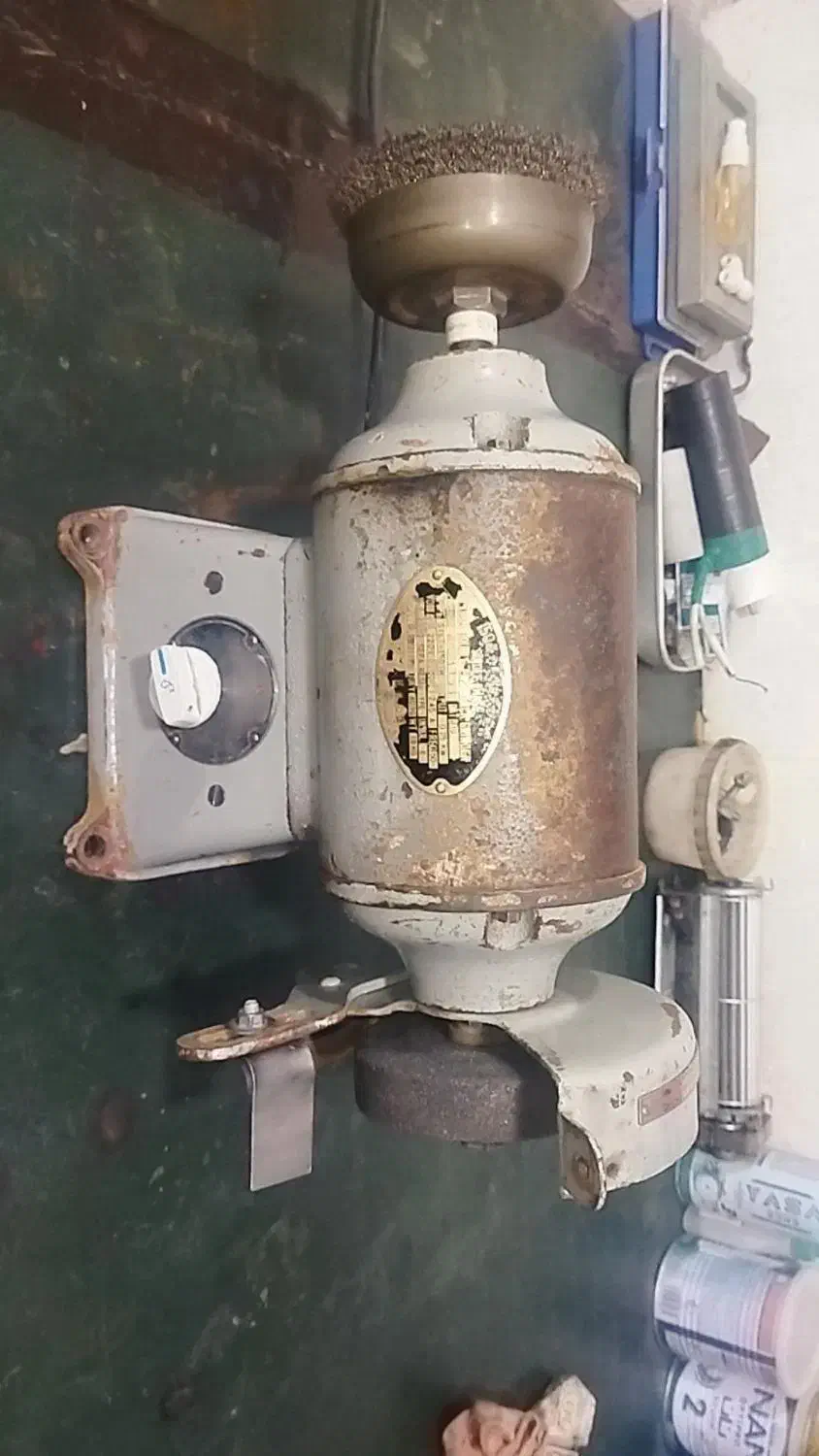 سنگ رومیزی با پایه|ماشین‌آلات صنعتی|گرمسار, |دیوار