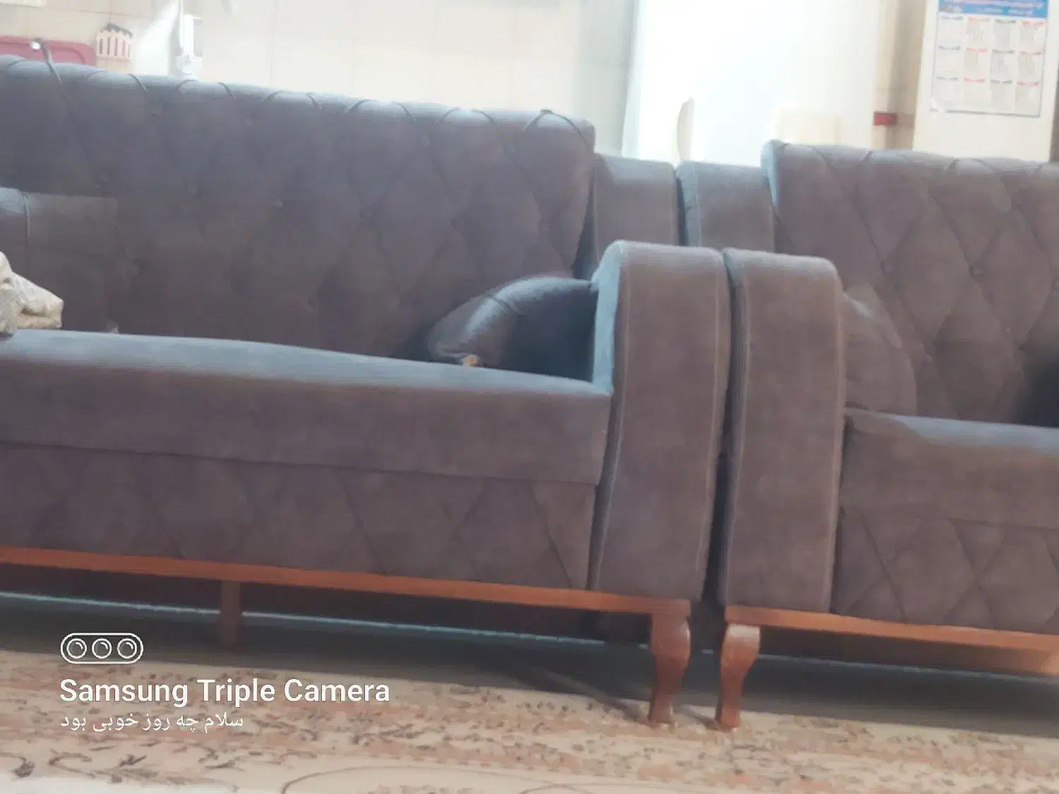 مبل ۷نفره|مبلمان خانگی و میز عسلی|گنبد کاووس, |دیوار