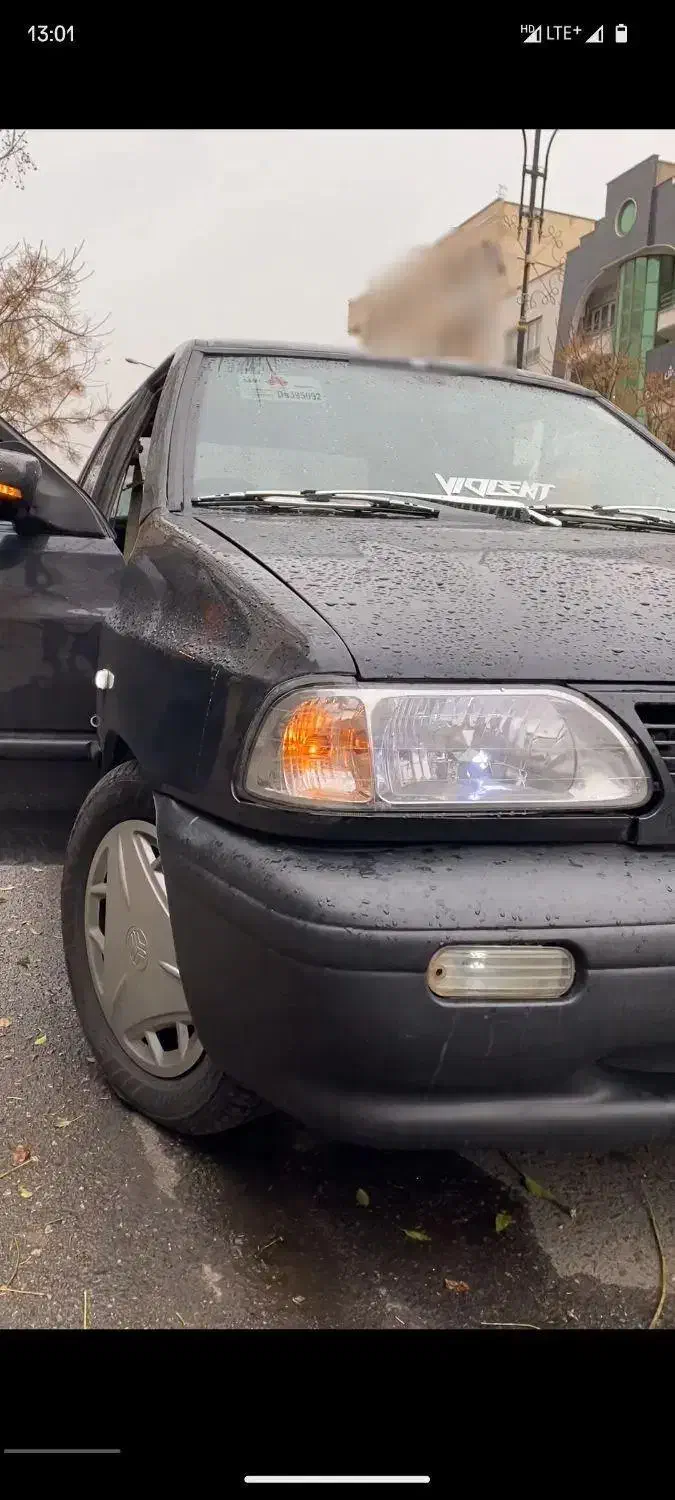 پراید مشکی متالیک ۸۴|خودرو سواری و وانت|سمنان, |دیوار