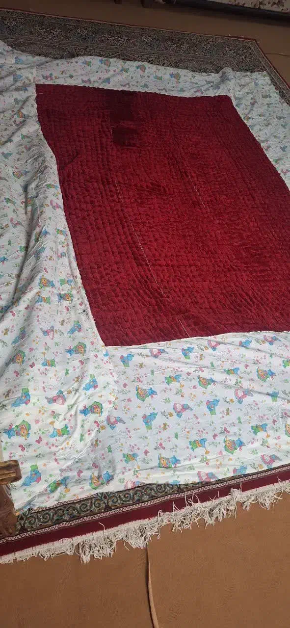 لحاف کرسی|رختخواب، بالش، پتو|دلیجان, |دیوار