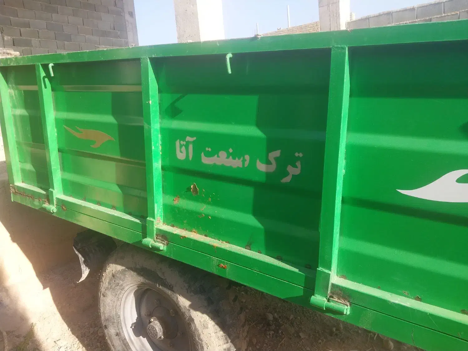 تریلی ۲ چرخ لبه بلند|خودرو سنگین|کامفیروز, |دیوار