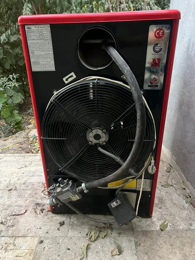 هیتر بخاری گازی انرژی ۶۴۰ فن آلمانی|بخاری، هیتر، شومینه|شهریار, شهریار|دیوار