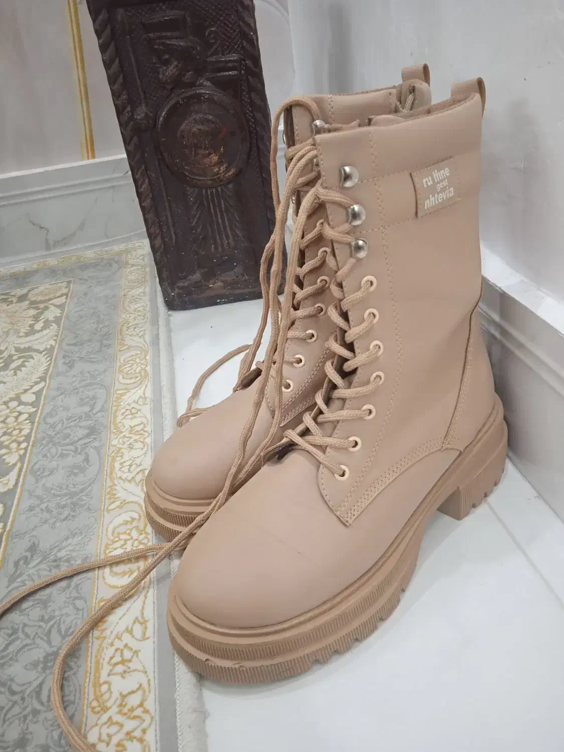 پوتین جنس خوب فقط یکبار پوشیده شده|کیف، کفش، کمربند|قم, خاکفرج|دیوار