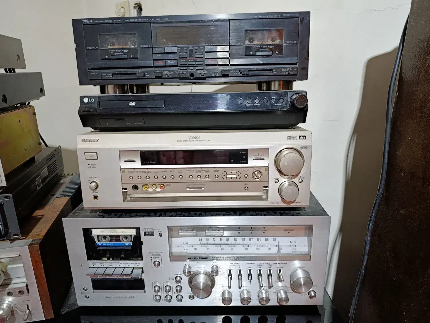 استریو آمپ سونی اکولایزر کرج|سیستم صوتی خانگی|محمدشهر, جعفرآباد|دیوار