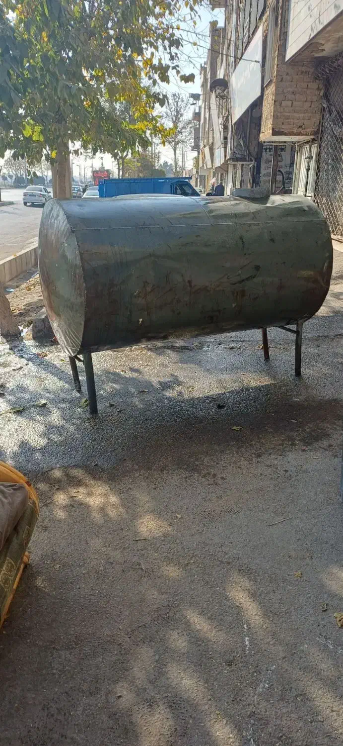 تانکر گالوانیزه ۲۰۰۰ لیتری|مصالح و تجهیزات ساختمان|فردیس, قریشی|دیوار