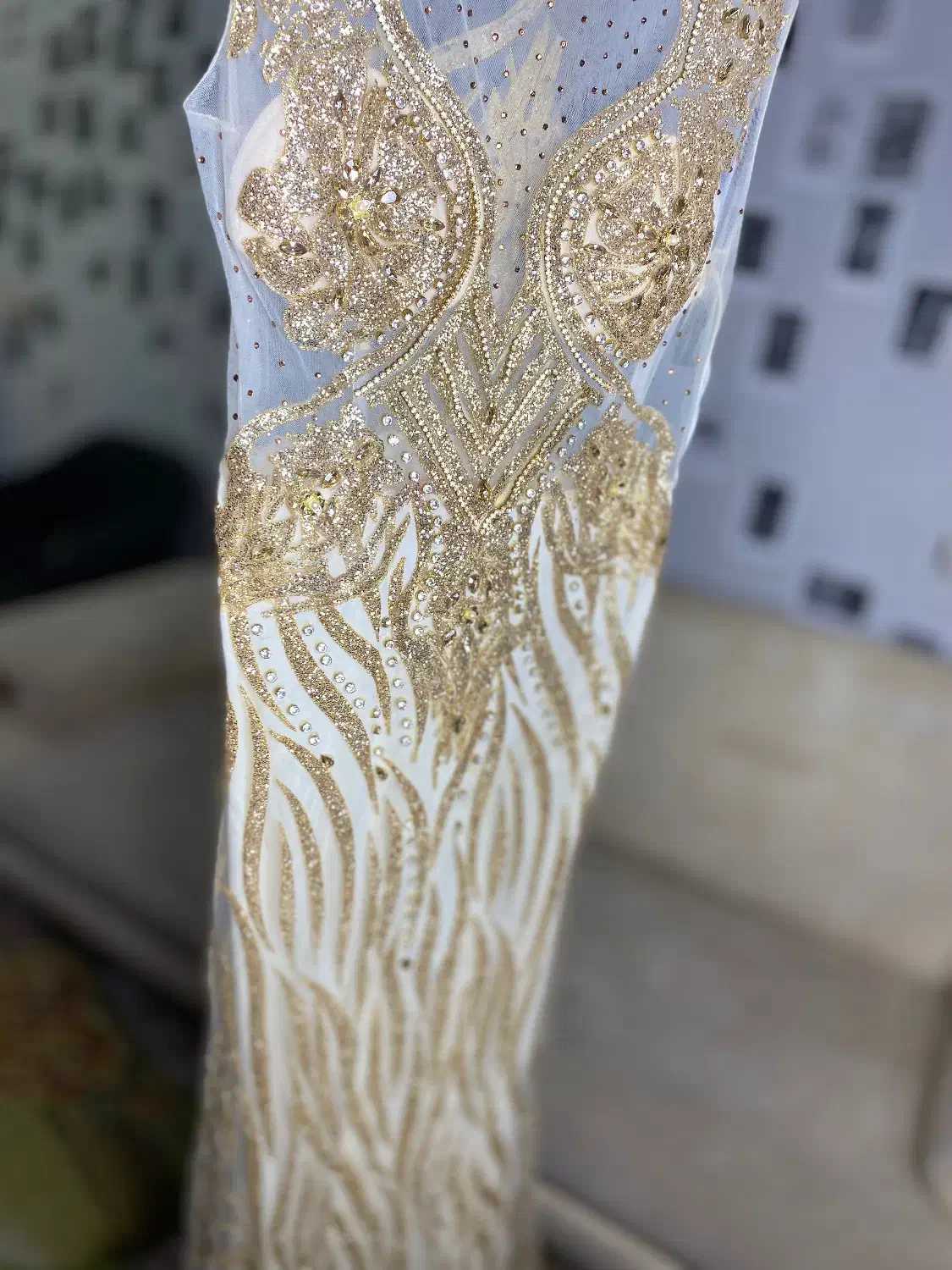 لباس مجلسی سنگ کاری شده|لباس|بهشهر, |دیوار