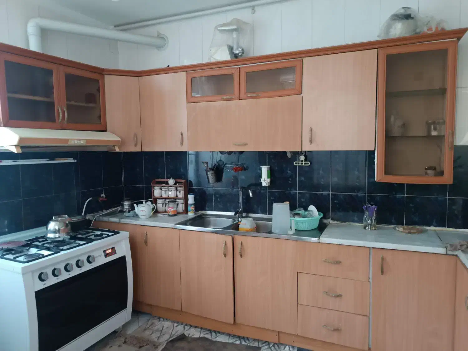 کابینت|آب‌چکان و نظم‌دهنده ظروف|نیشابور, تریا پارک|دیوار