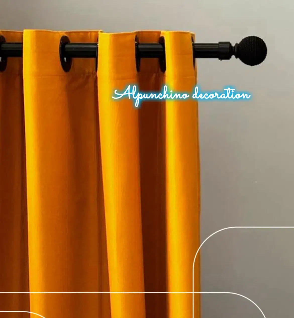 پرده فوری اماده نصب|پرده، رانر، رومیزی|مشهد, الهیه|دیوار